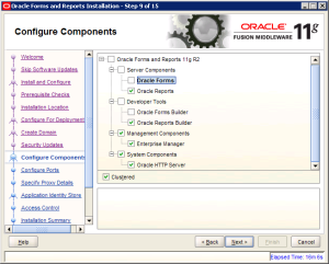 Oracle Reports Installation 11g Screen 9
