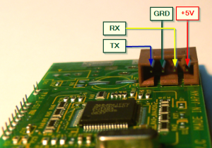  Anschluss des Displays an den USB UART Adapter- JF LCD 4-Pin-Anschluss?